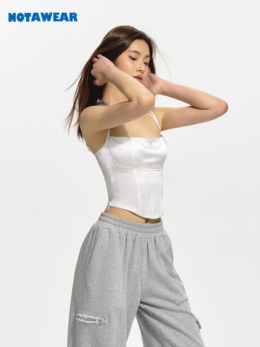 TIGHT CASUAL HALTER-NECK TOPS