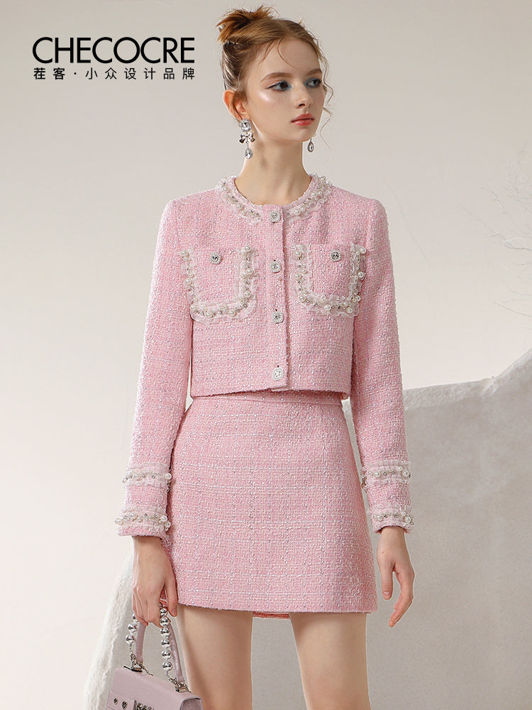 Veste et mini-skirt