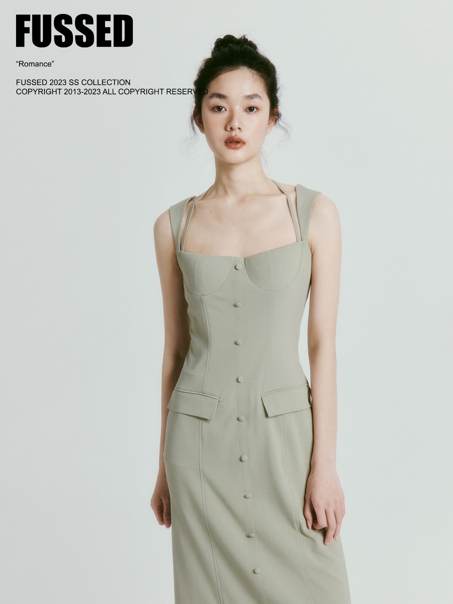 Chic Simple Long Retro One-Piece