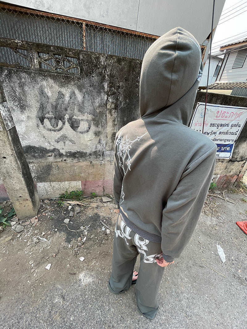 Jersey Casual Sweat Cool Parka&Pants