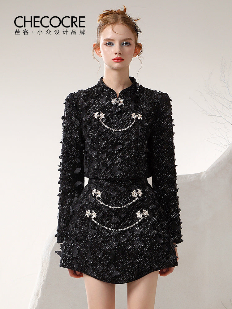 Jacket&Mini-Skirt Chain 3D Nichi Unique Set-Up