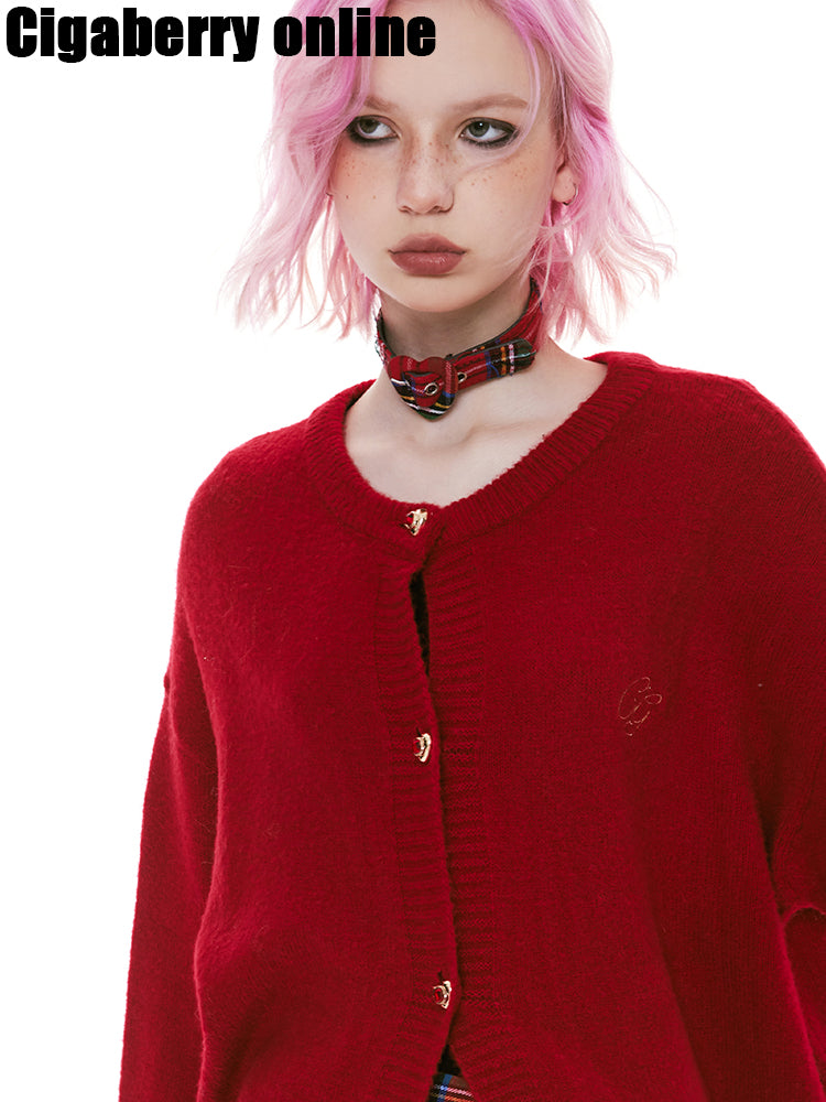 Checked Girly Punk Vintage Choker