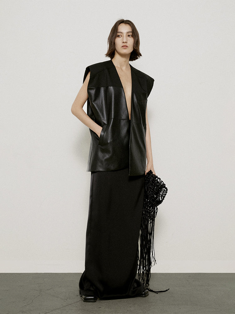 Drape Plain Maxi Langstachel