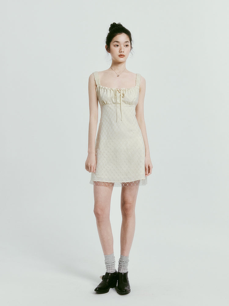 Lace Feminine Sheer Mini-One-Piece