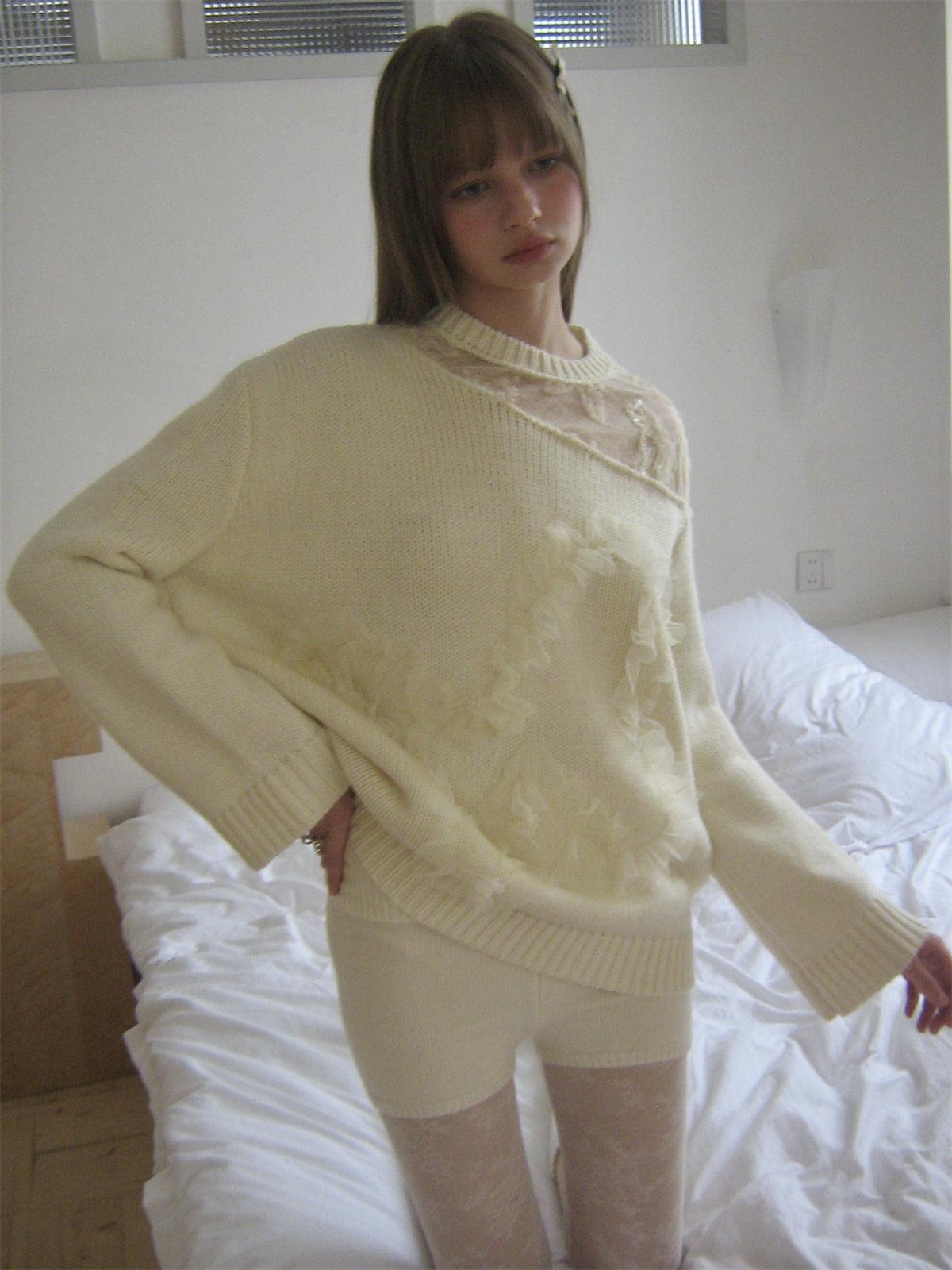 Knit Tight Simple Plain Short-Pants