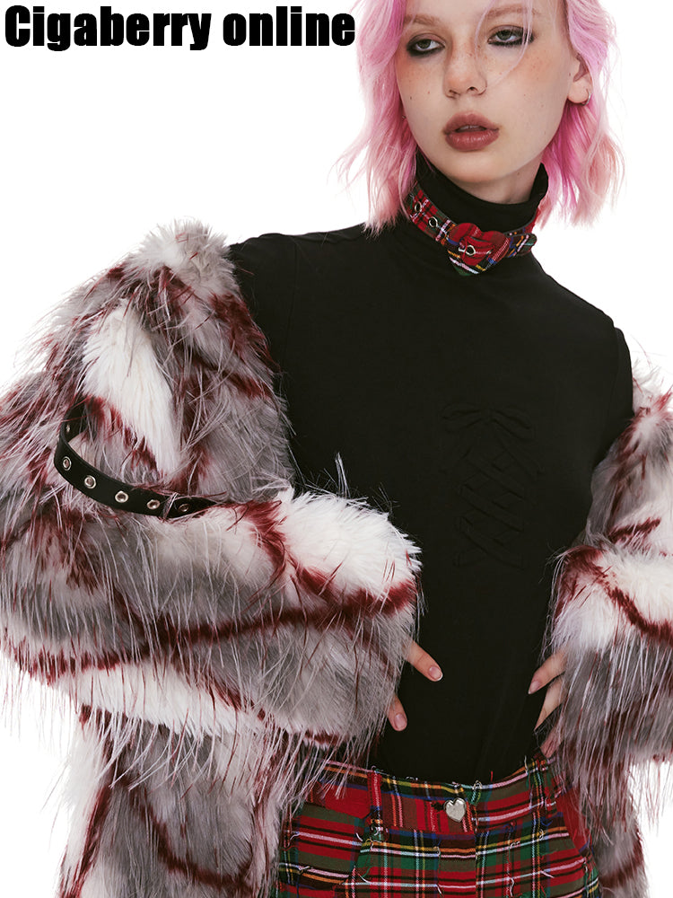 Checked Girly Punk Vintage Choker