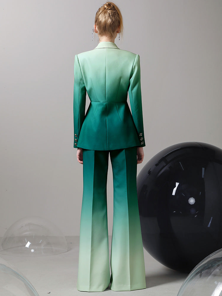 Jacket&Pants Suit Gradation Nichi Conspicuous Set-Up