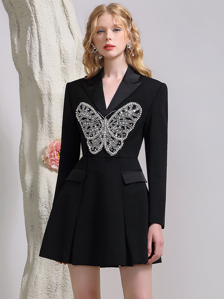 Bijou Butterfly Flare Classy One-Piece