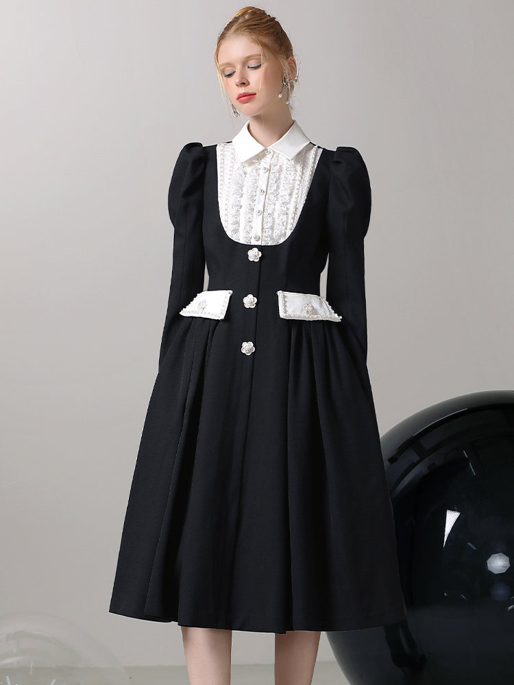 Blumenfrillbluse flauschig monoton ein Stück