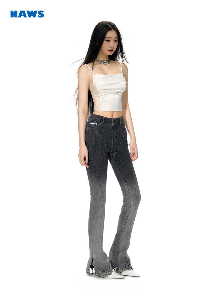 Camisole de nichi satin de sext à latéraux