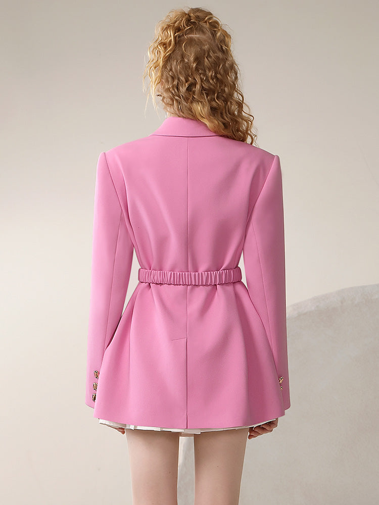 니치 포켓 생생한 Gaudy A-Line Nichi 재킷