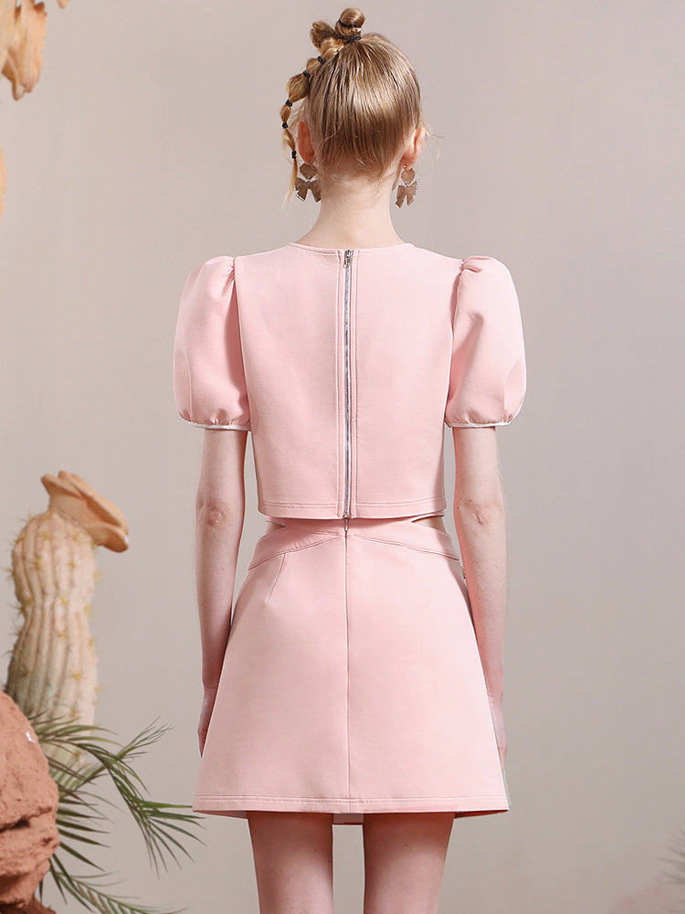 Blouse et mini-jupe Bijou Nichi Classy Butterfly configuration