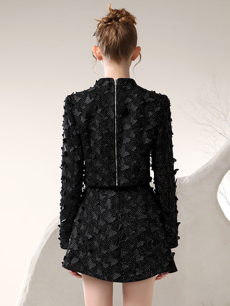 Jacket&Mini-Skirt Chain 3D Nichi Unique Set-Up