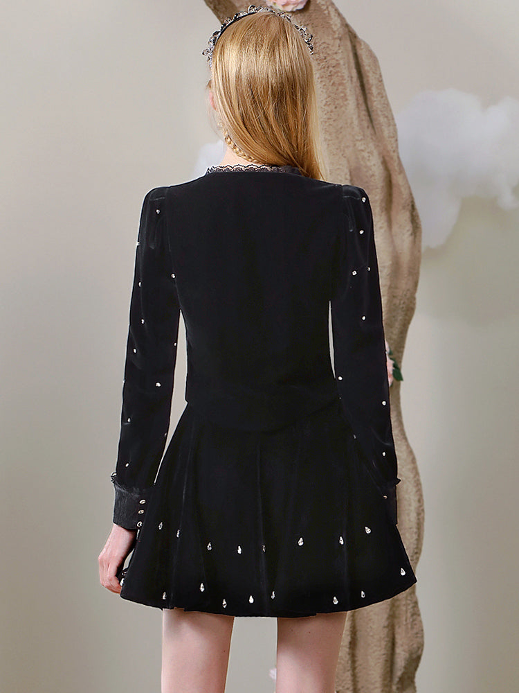Tropfen Strassbijou Flare Femin-Rocke