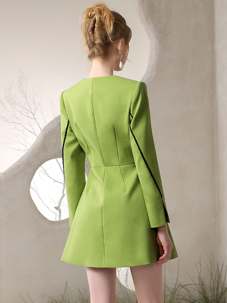 Retro A-Line Zip Nichi One-Piece