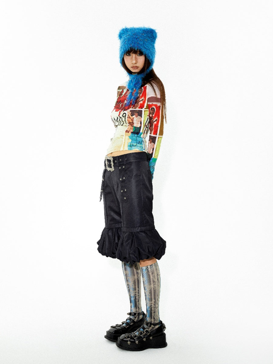 Stripe Colorfer Silhouette Highsocks