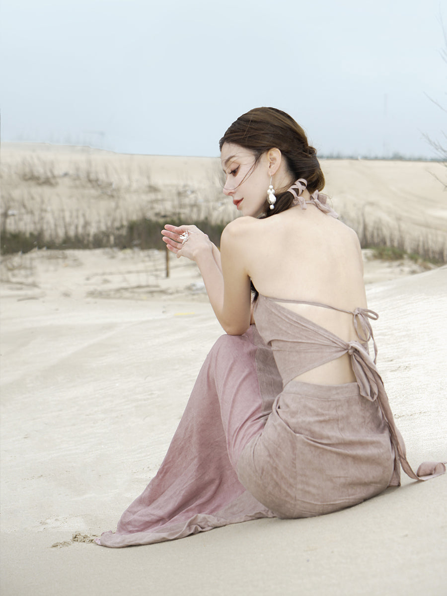 Tiered Slim Elegant Long Tops&Long-Skirt