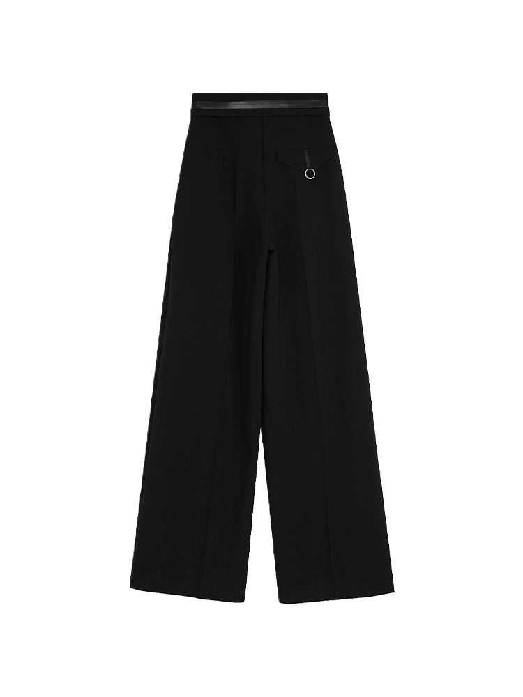 Strait Wide-Leg Classy Chic Pants