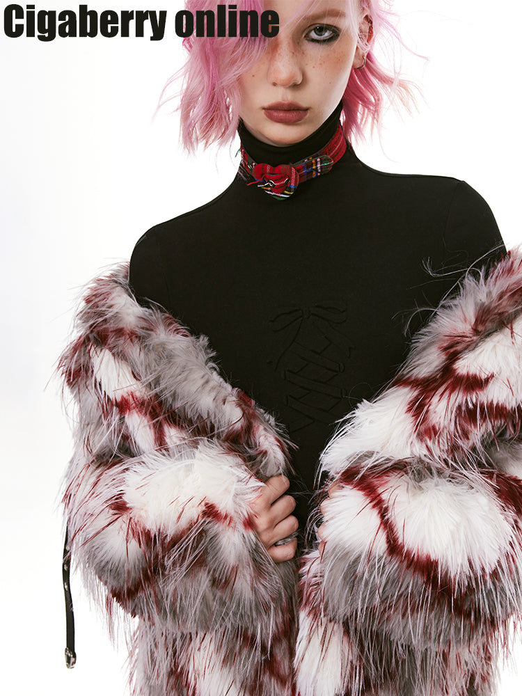 Checked Girly Punk Vintage Choker