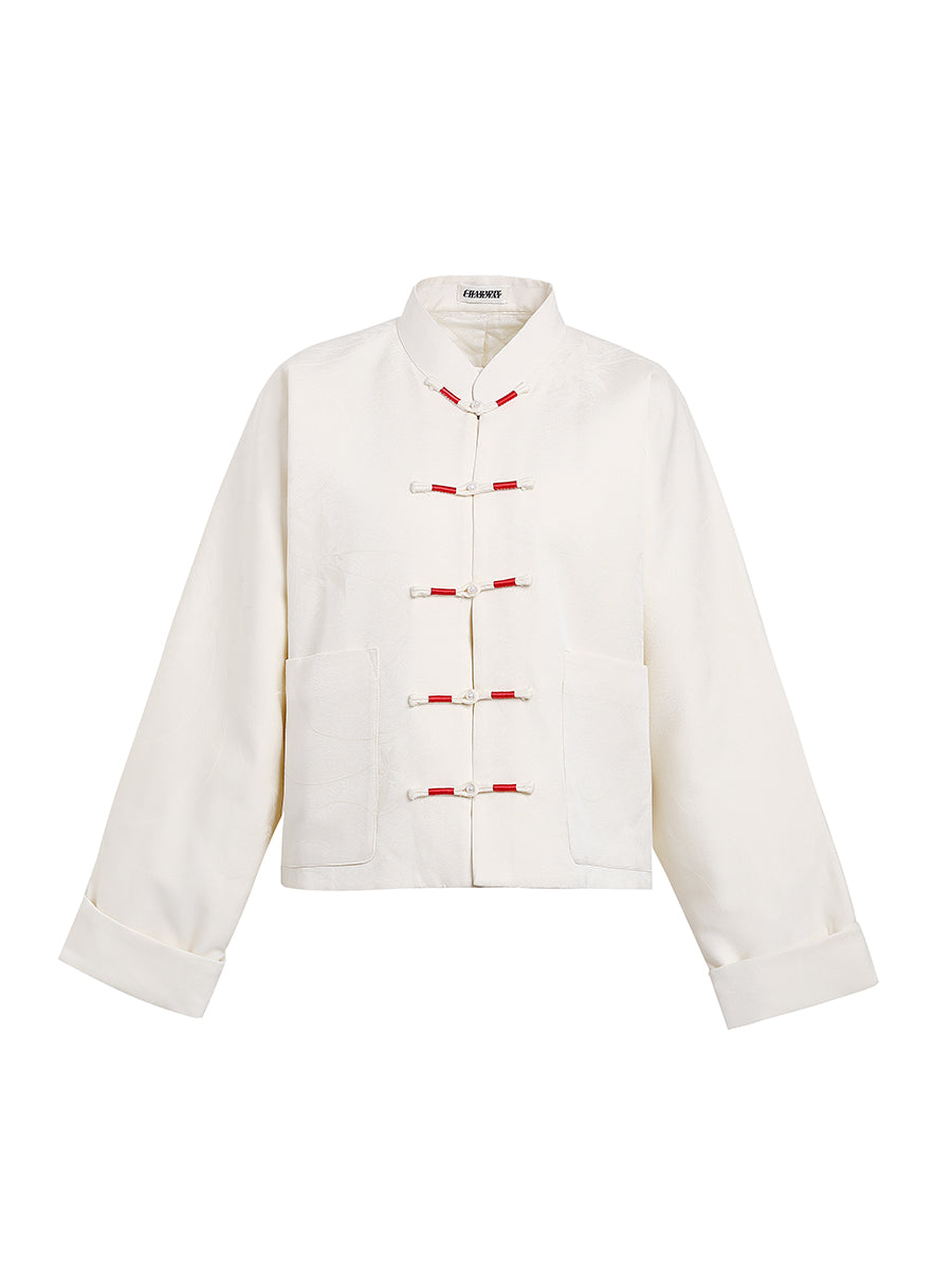 Stickerei MAO-Kriegen China Retro Jacke