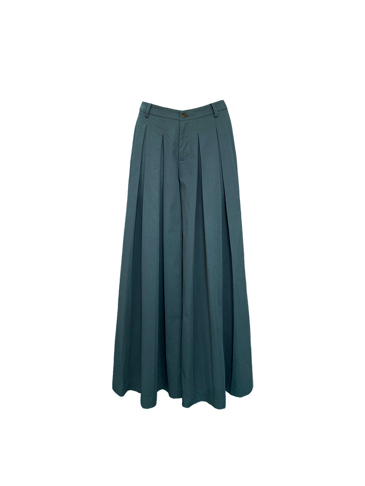 Unisex loser Ballon mit breiten Beinen, einfachen Weithose