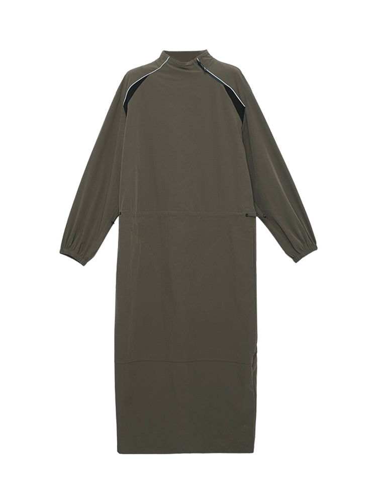 Cordon décontracté long-un-seul-pièce