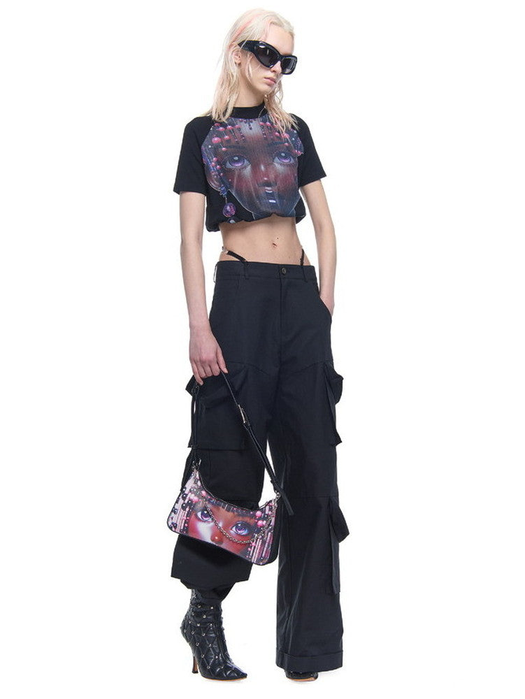 Moon Face Nichi Compact Bag