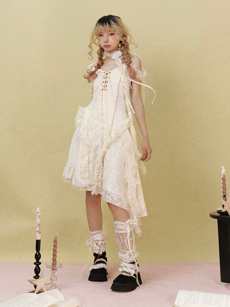 Rose Slim Fure Rose Choker Necklace