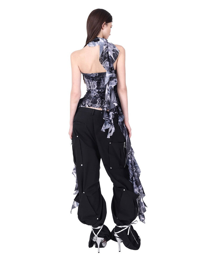 Riffle Nichi Bare-Tops Shape Tops&Tie