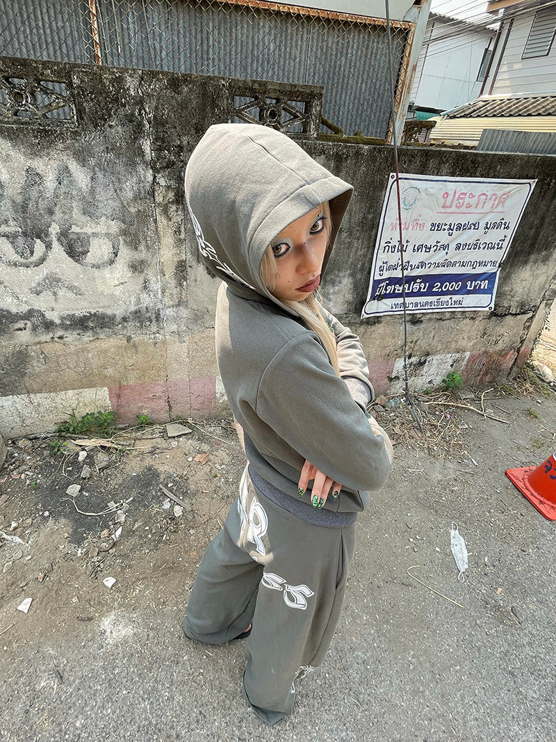 Jersey Casual Sweat Cool Parka&Pants