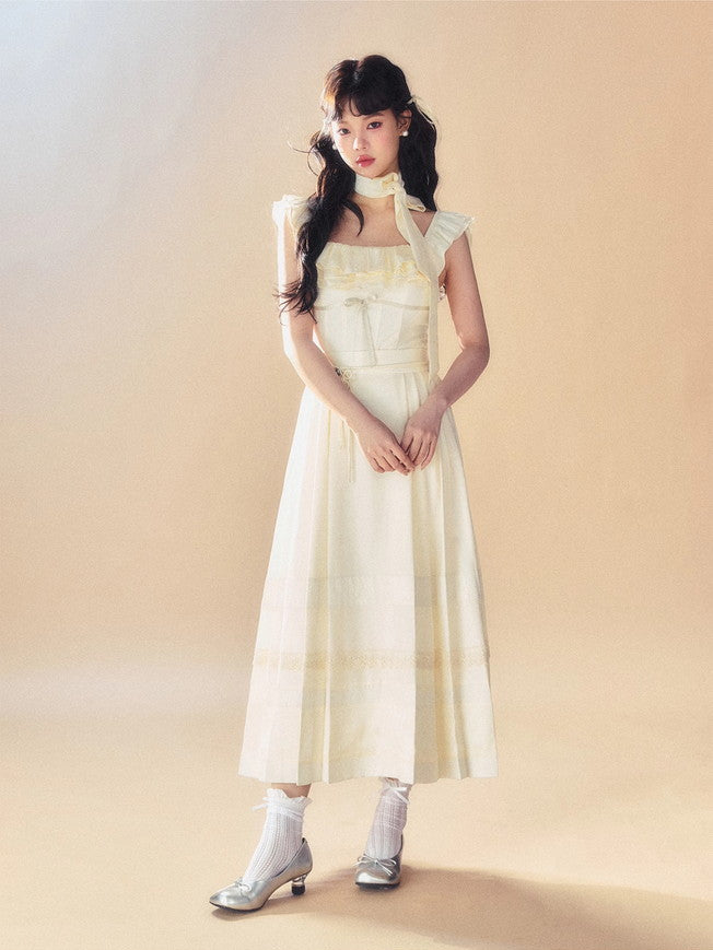 2 타입 레이스 귀여운 짧은 & 긴 중국 세련된 치마