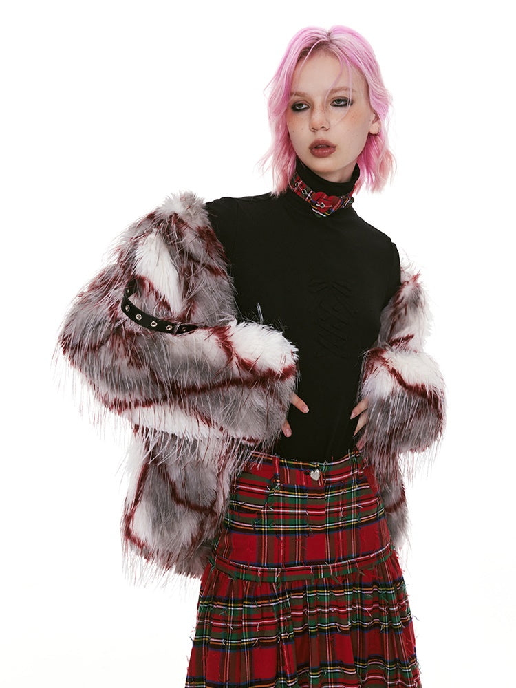 Checked Girly Punk Vintage Choker