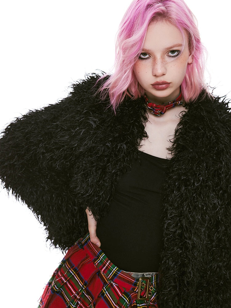 Checked Girly Punk Vintage Choker