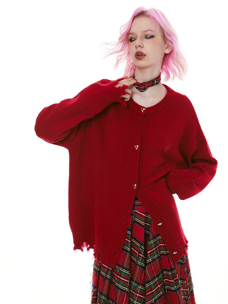 Checked Girly Punk Vintage Choker
