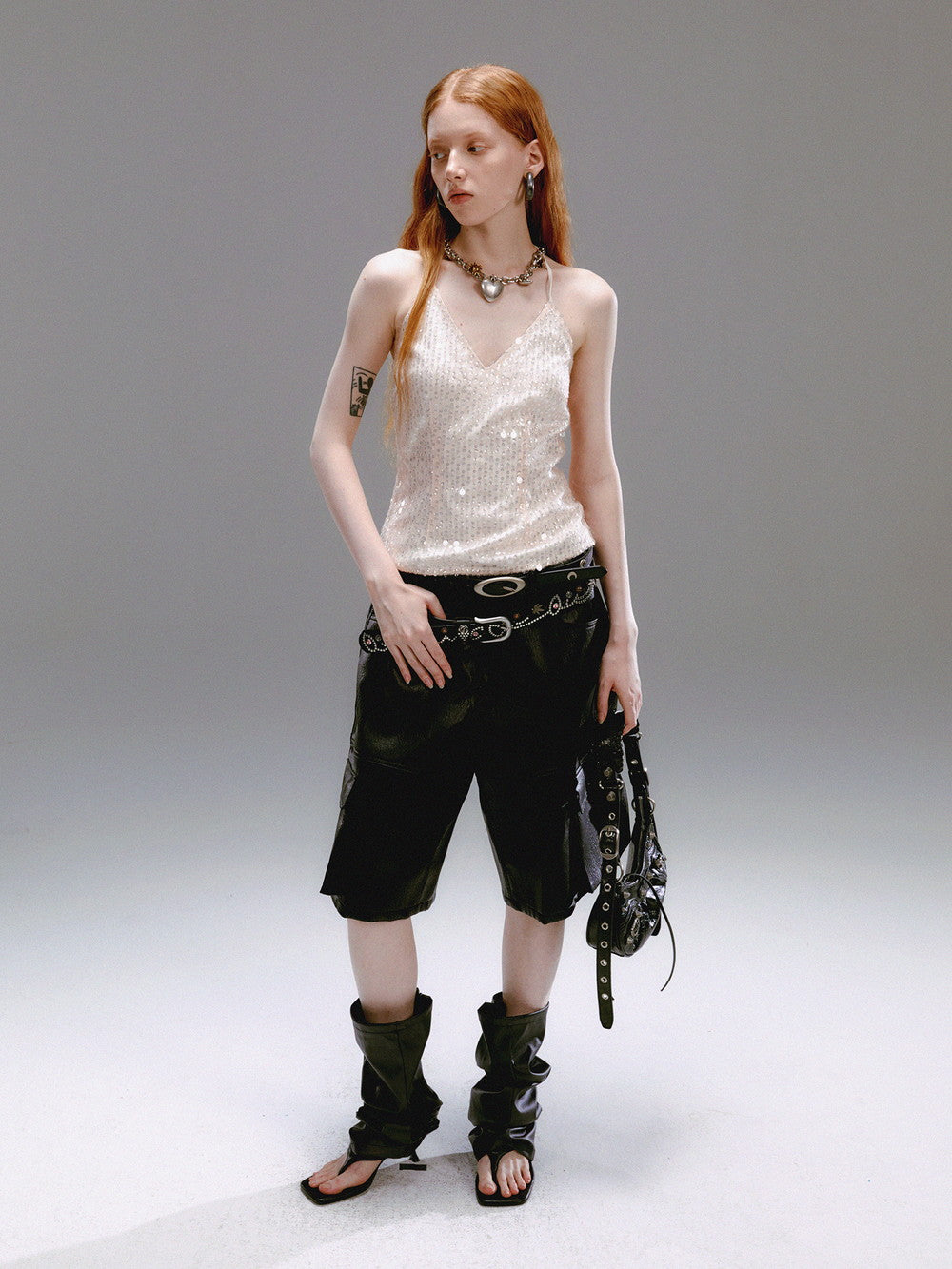 Sequin Glossy Elegant Camisole