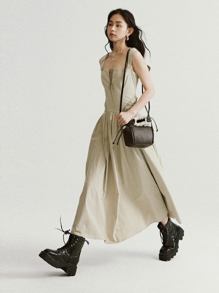 Geldbörse-Leder kompaktes Schulterbag