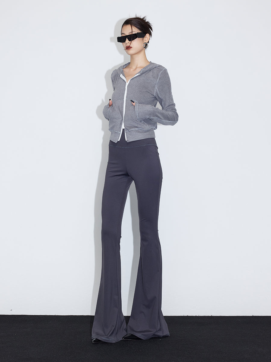 Plain Simple Elegant Flare-Pants
