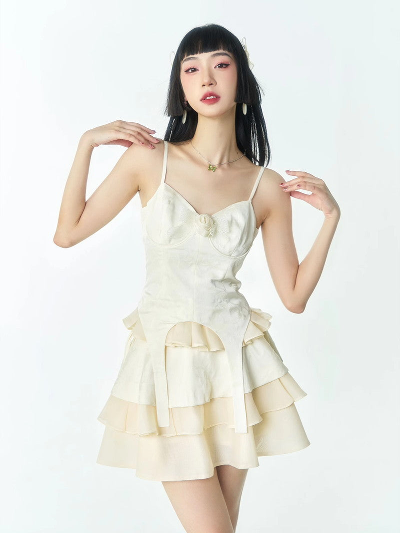 Sexy Spitze Rosenblume Iiner Camisole Bustier