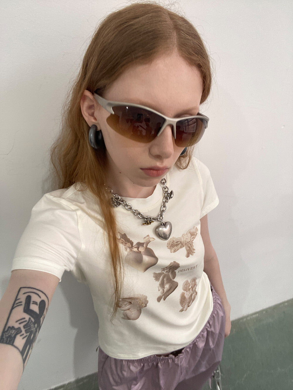 T-shirt rétro mignon ange