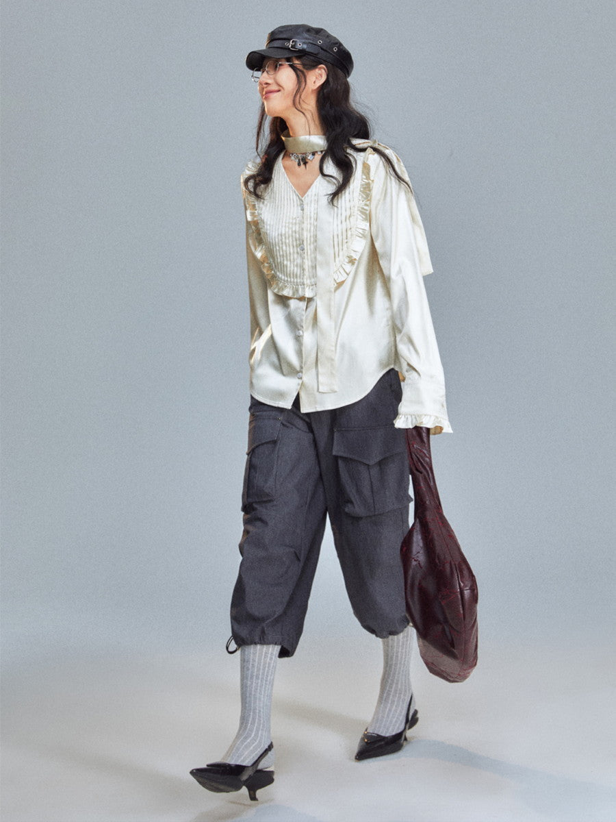 소프트 리터 부드러운 니치 빈티지 핸드백