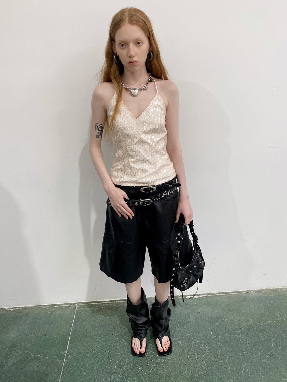 Sequin Glossy Elegant Camisole