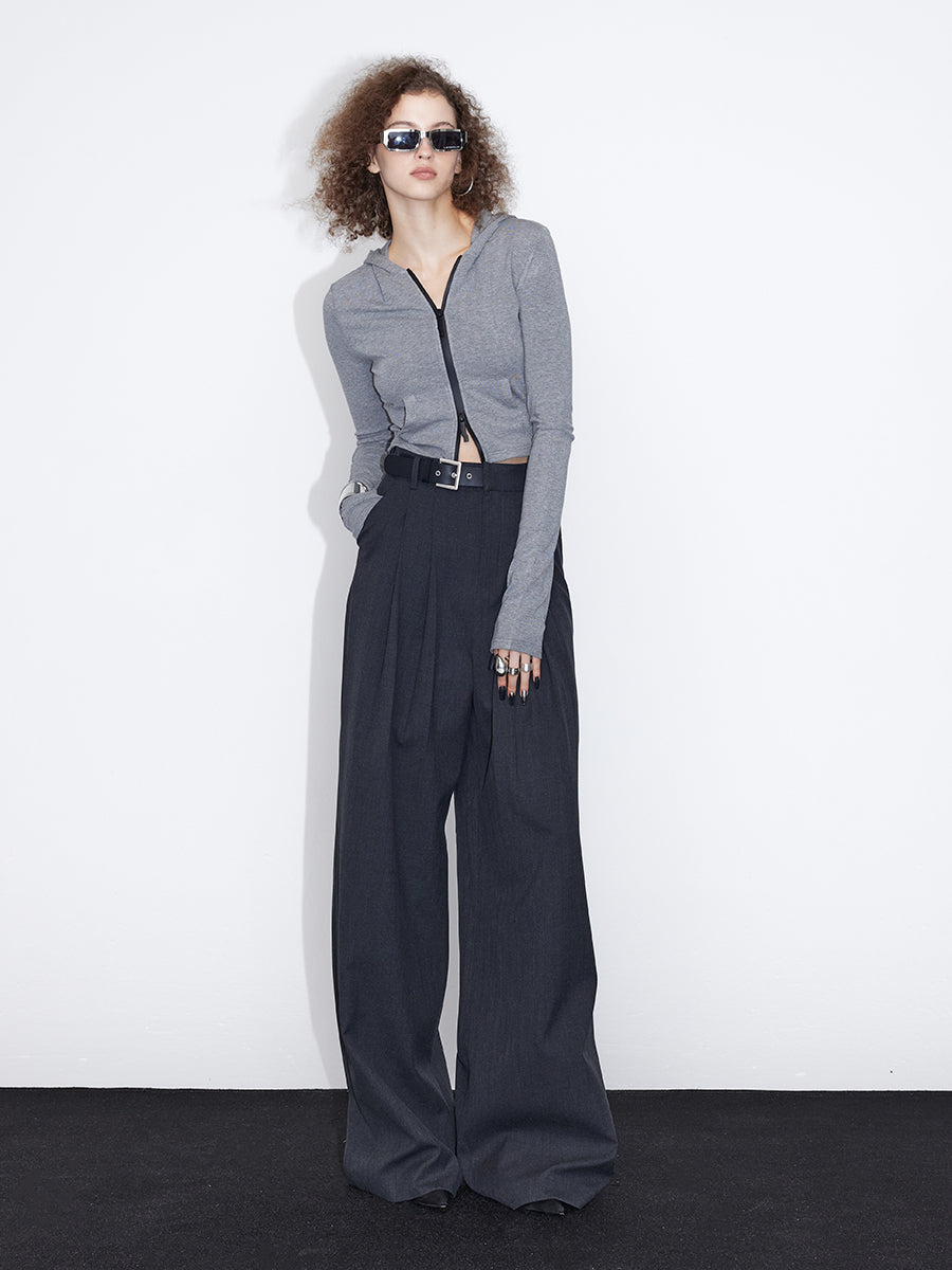 Slacks Straight Simple Chic Pants