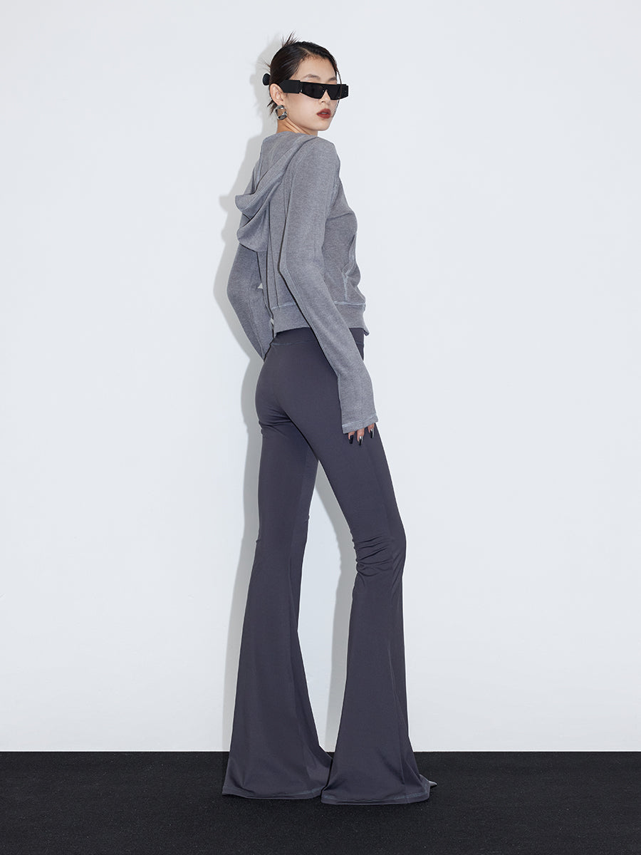 Plain Simple Elegant Flare-Pants