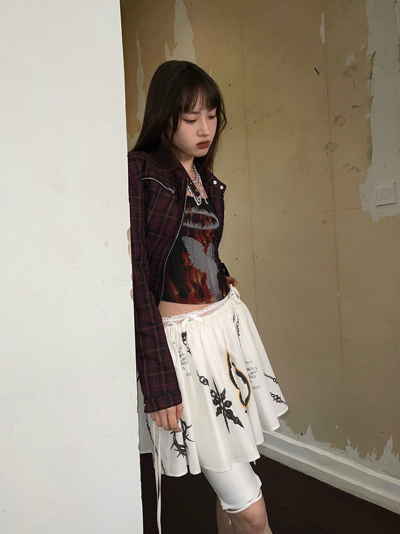 Fire Angel Back-Open Sleeveless Tops