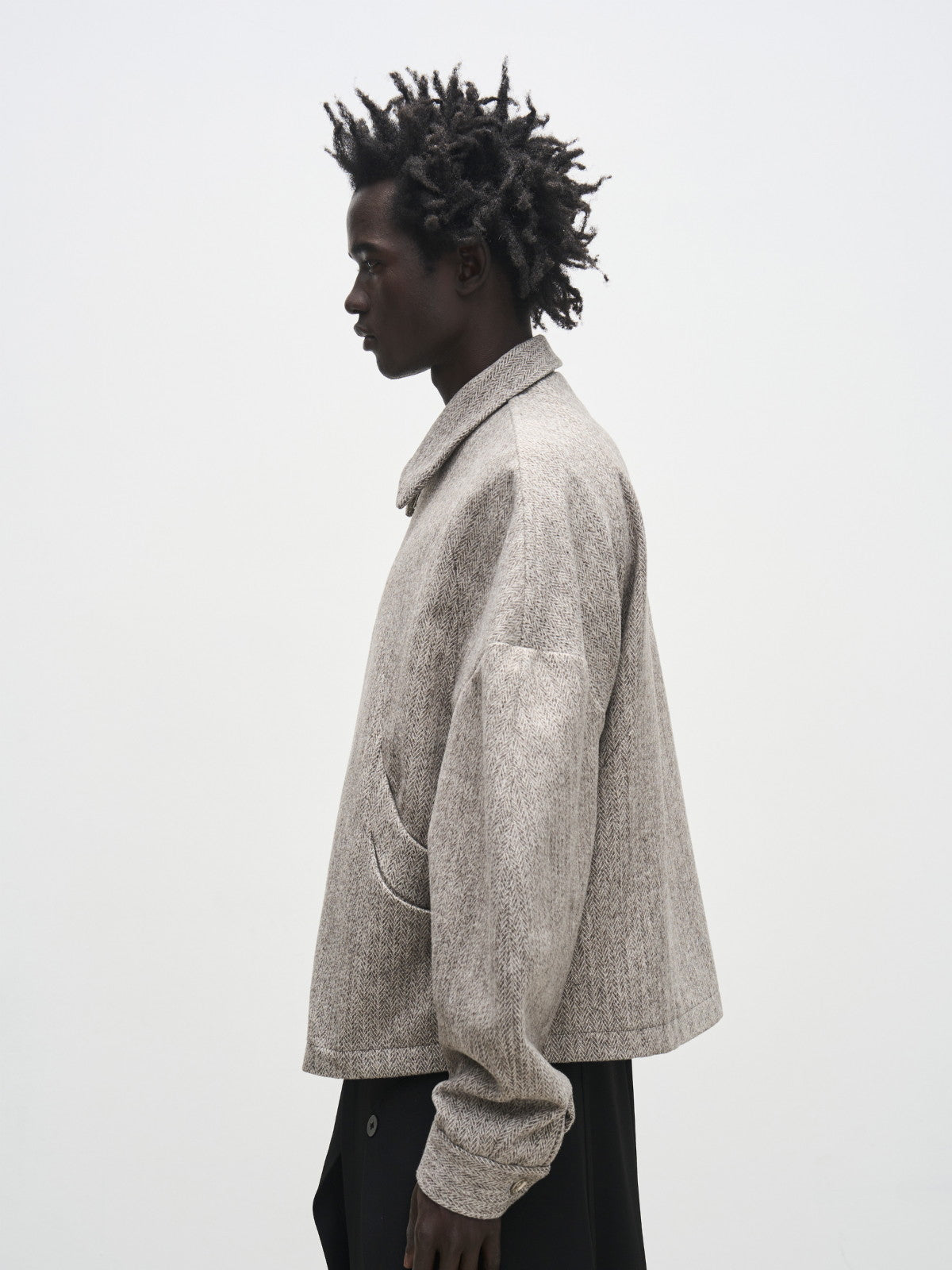 Simple Chic Plain Volume-Sleeve