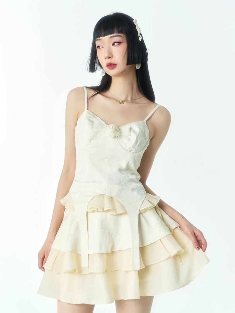 Sexy Spitze Rosenblume Iiner Camisole Bustier