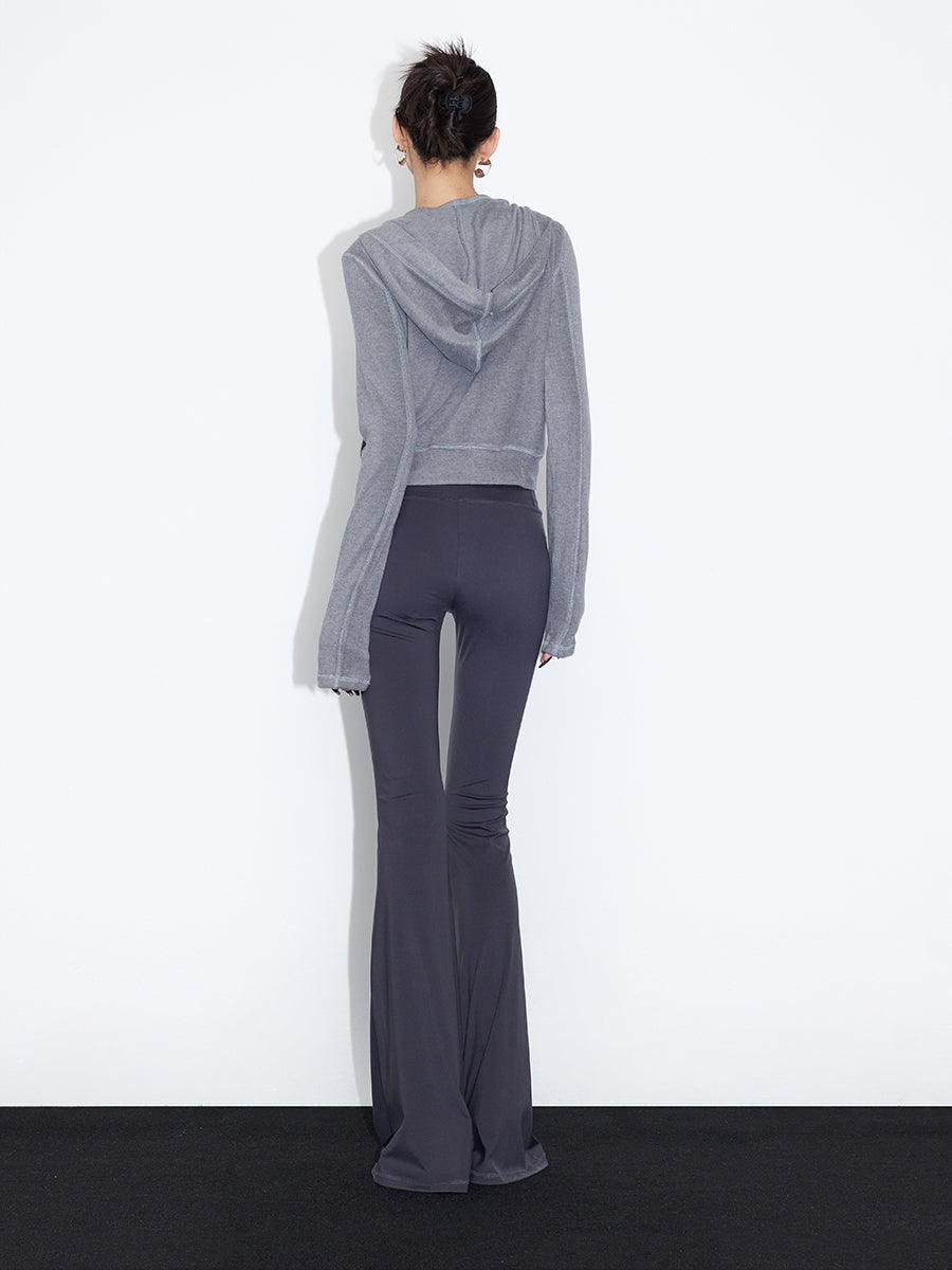 Plain Simple Elegant Flare-Pants