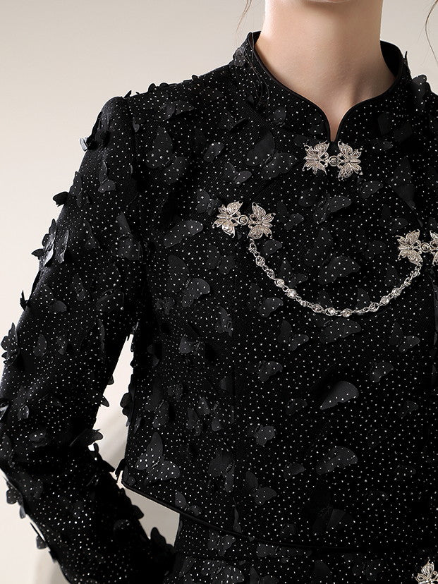 Jacket&Mini-Skirt Chain 3D Nichi Unique Set-Up