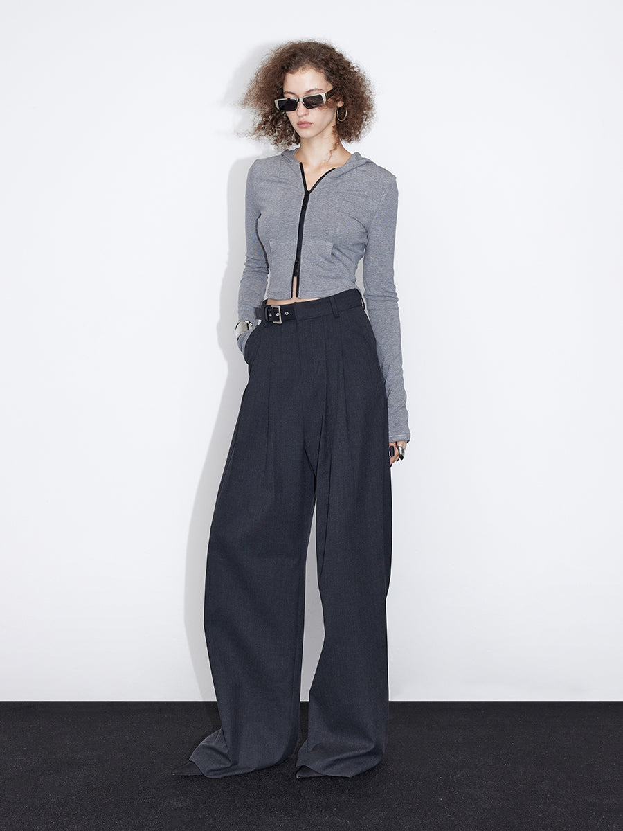 Slacks Straight Simple Chic Pants