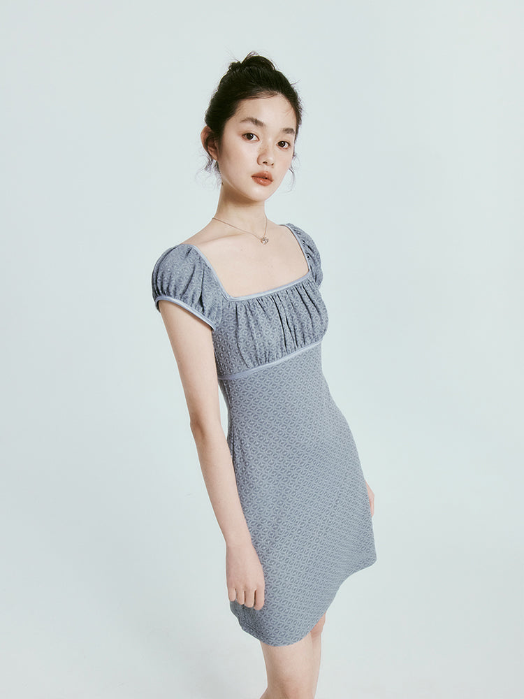 Retro dichtes Flare-ein-Stück